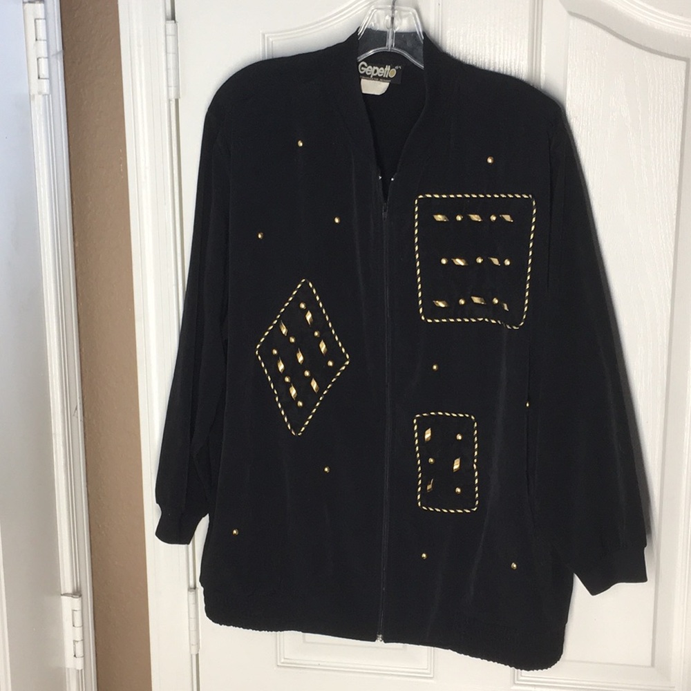 FINAL MARKDOWN Ladies’ Gepetto Lightweight Studded Zippered Jacket (L)